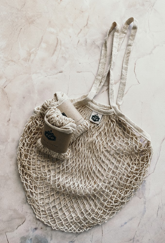 Natural String Shopping Tote One